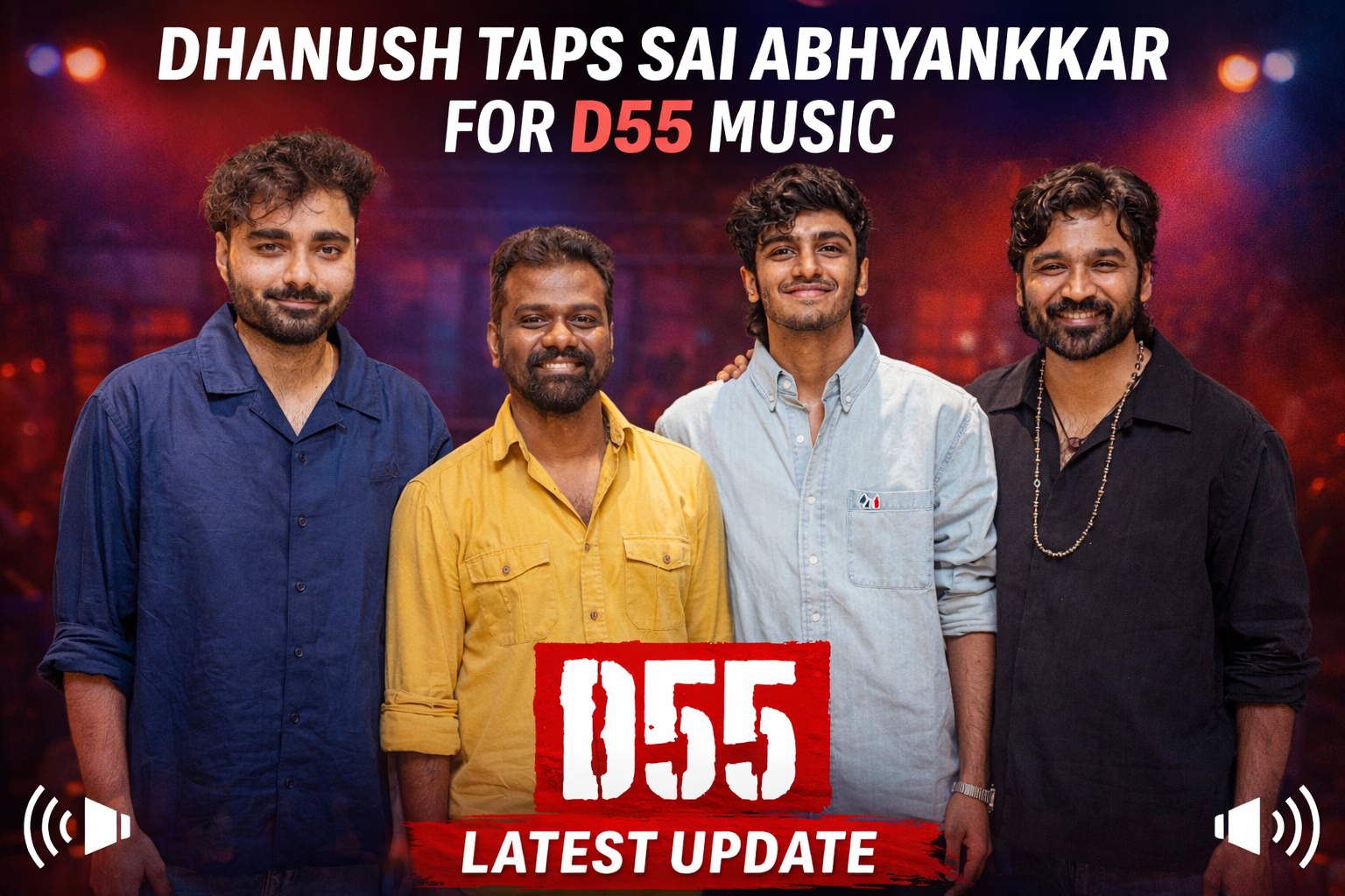 Dhanush taps Sai Abhyankkar for D55