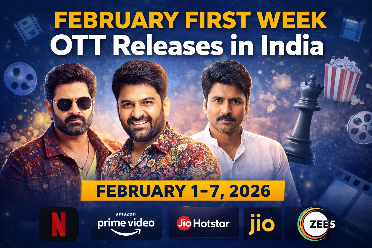 February first week OTT releases
